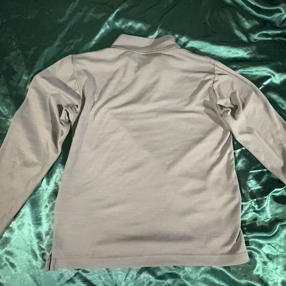 Nike Dri-FIT 1/4 Zip Pullover - Heather Grey S